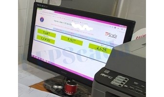 Hệ thống cảnh báo nhiệt độ bảo quản thuốc tiêm lắp tại TTYT huyện Châu Thành, Bến Tre