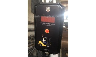 Lắp đặt thiết bị cảnh báo va chạm xe nâng, cảnh báo tốc độ xe nâng cho NSG Group