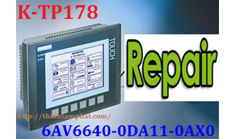 Sửa chữa HMI K-TP178 6AV6640-0DA11-0AX0 Siemens