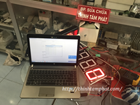 Hệ thống giám sát nhiệt độ, độ ẩm, tốc độ, số lượng bằng bảng LED 7 đoạn hoặc LED ma trận