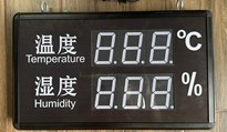 Đồng hồ hiển thị nhiệt độ độ ẩm tiếng Trung Quốc