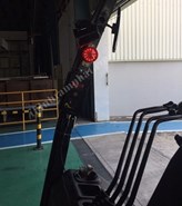 Lắp đặt bộ quản lý tốc độ xe nâng – bộ cảnh báo tốc độ xe nâng TTP-V03 cho công ty Washin