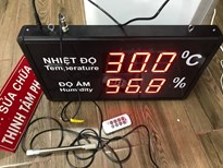 Bộ hiển thị nhiệt độ độ ẩm lò sấy tích hợp cảm biến