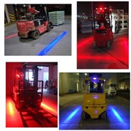 Các loại đèn kẻ vạch xe nâng